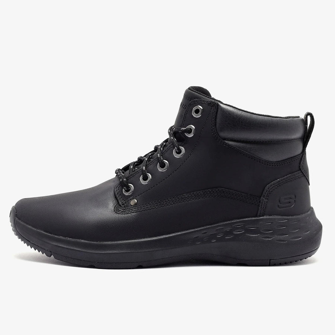 Men's Relaxed Fit Skechers 205175 Parson Ederic Boots - Black in Black - Image 3