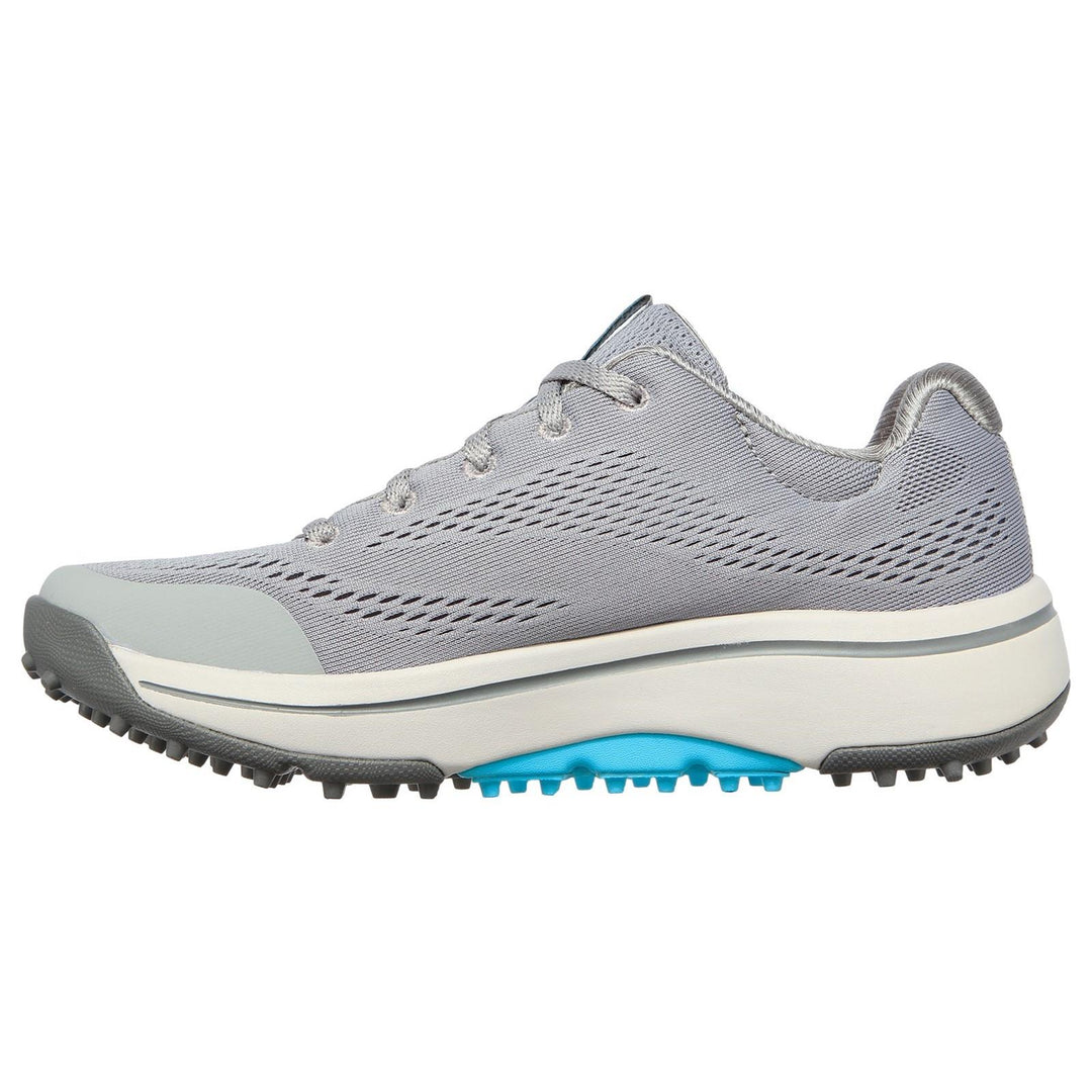 Women's Wide Fit Skechers 123006 Go Golf Arch Fit Sports Trainers in Navy/Pink - Image 7