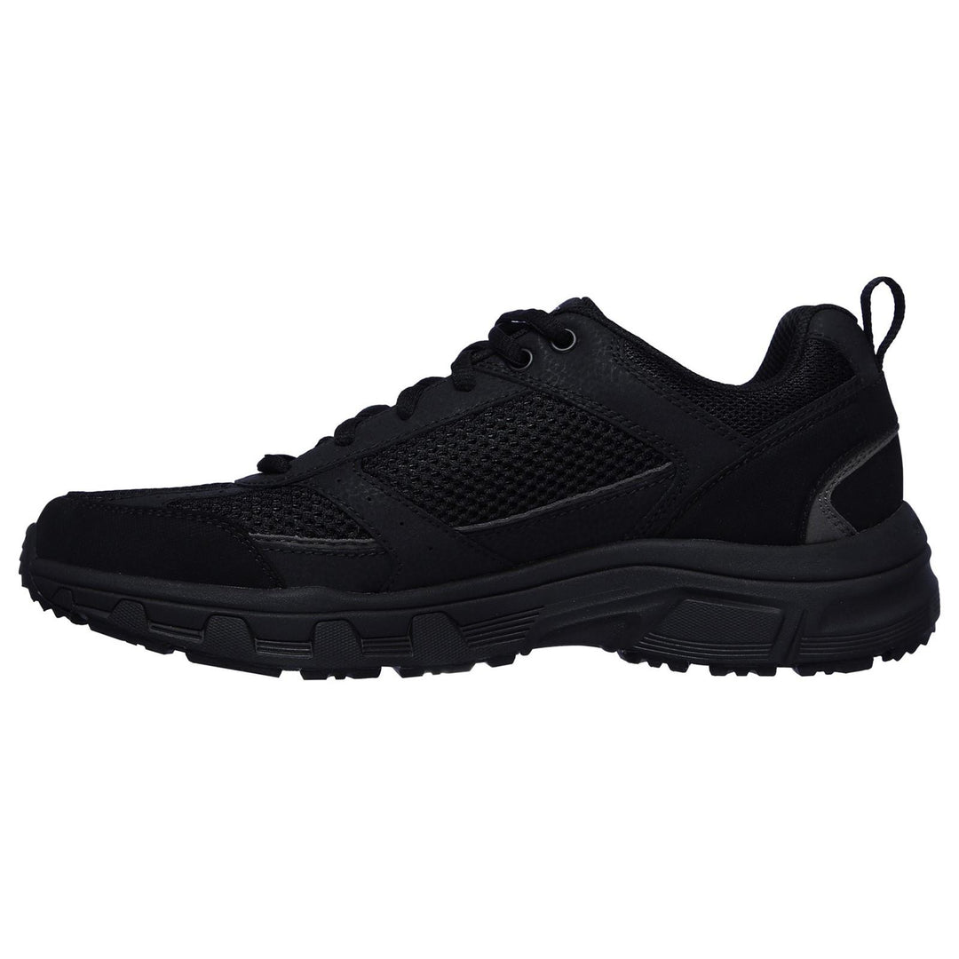 Men's Relaxed Fit Skechers 51898 Oak Canyon Verketta Trainers in Black - Image 4