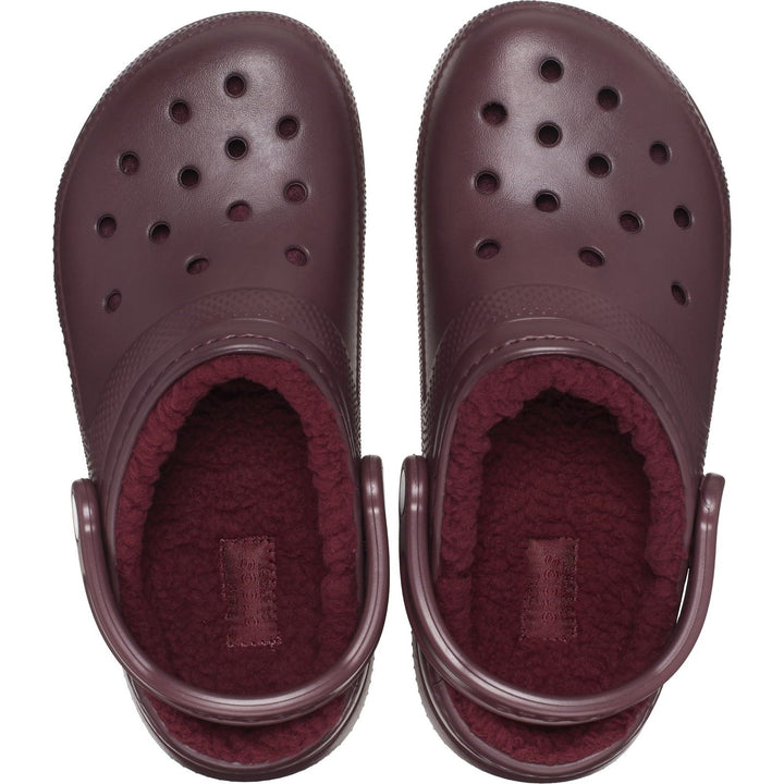 Women's Crocs 203591 Classic Lined Clog Sandals in Cassis - Image 1
