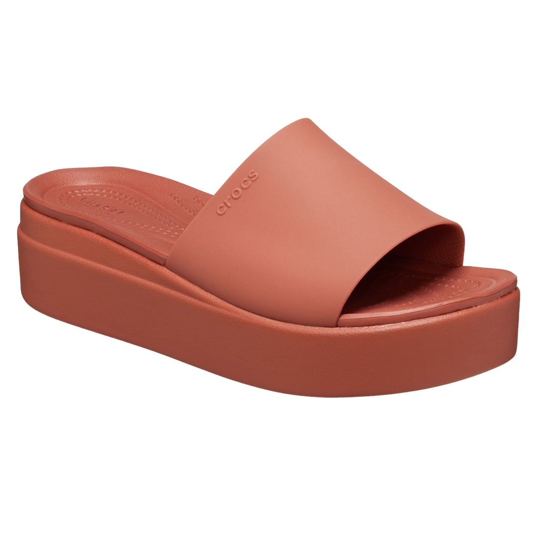 Women's Crocs 208728 Brooklyn Slide in Spice - Image 3