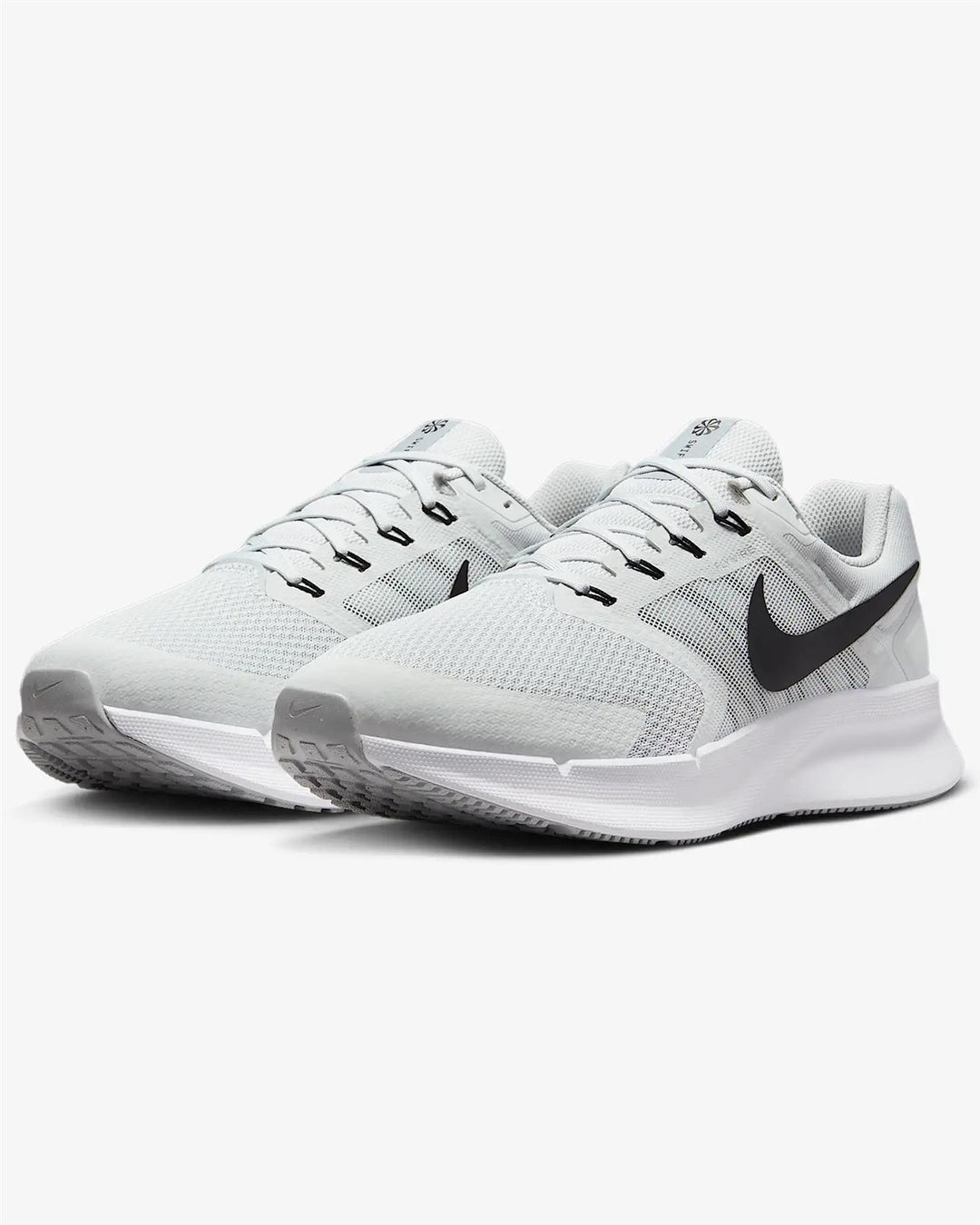 Men's Wide Fit Nike FZ9666-005 Run Swift 3 Running Trainers in Grey/Black - Image 6