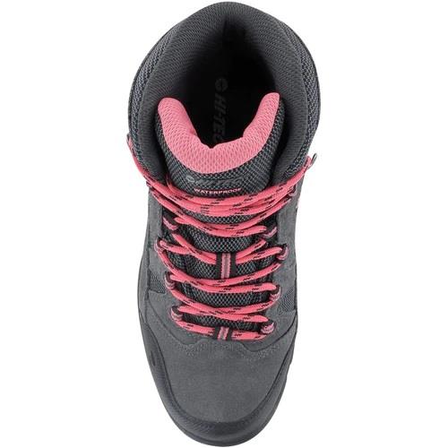 Men's Wide Fit Hi-Tec Bandera II Hiking Boots in Grey - Image 3