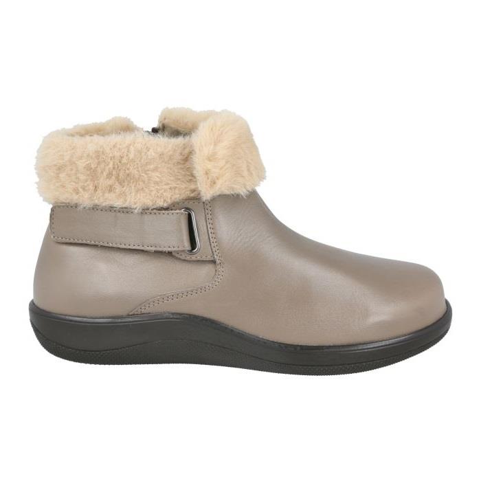Women's Wide Fit DB Ludlow Boots in Black Leather - Image 7