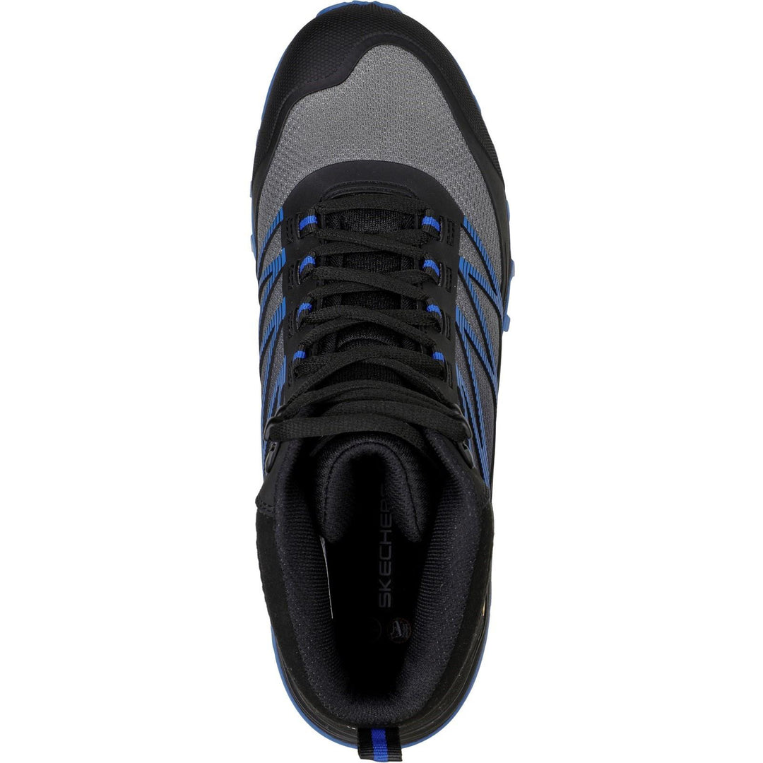 Men's Wide Fit Skechers 200047EC Puxal Firmle Safety Boots in Black/Blue - Image 6
