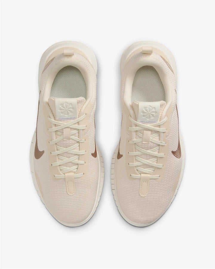Women's Wide Fit Nike FZ4674-800 Flex Experience Run 12 Running Trainers in Guava Ice - Image 1