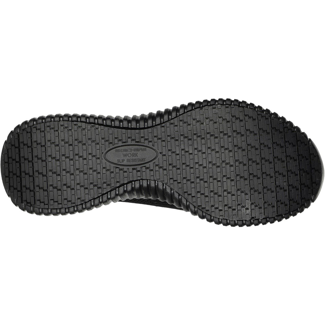 Women's Wide Fit Skechers 108127EC Cessnock Gwynedd Work Trainers in Black - Image 6