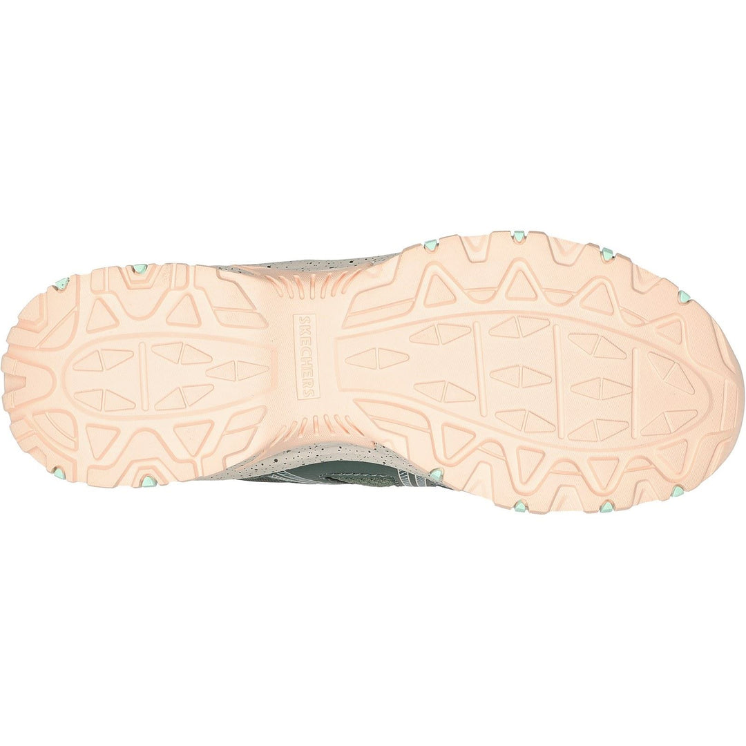 Women's Wide Fit Skechers 180018 Hillcrest Ridge Trainers in Olive - Image 6
