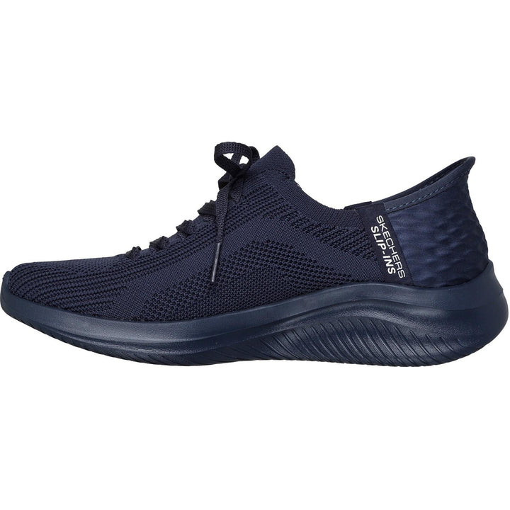 Women's Wide Fit Skechers 150447 Slip-ins Ultra Flex 3.0 Pure Color Trainers in Dark Navy - Image 1
