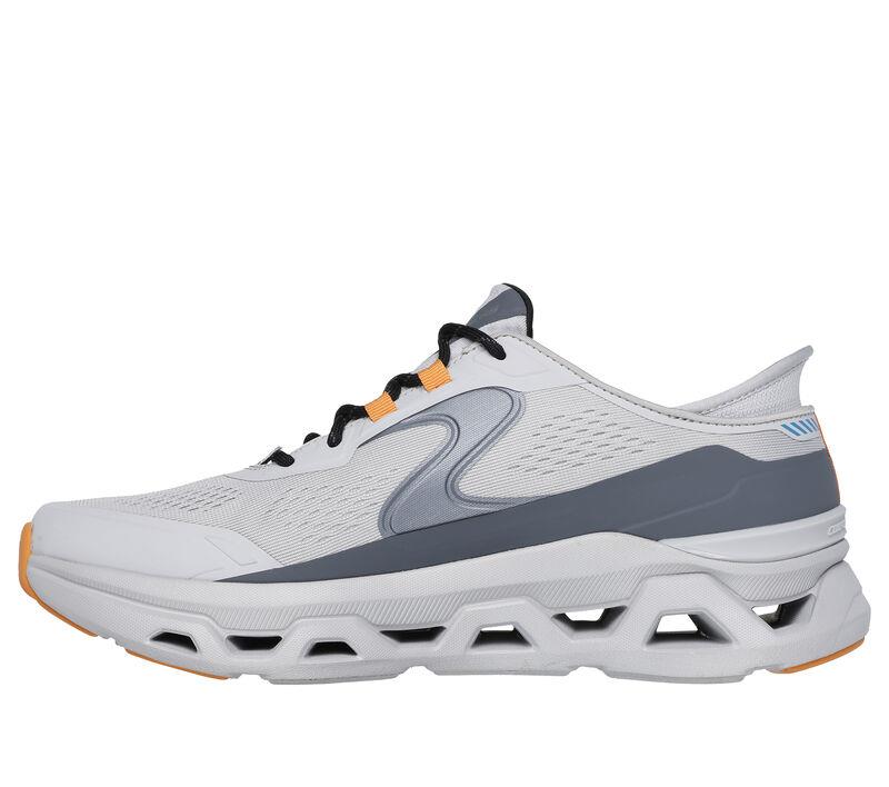 Men's Wide Fit Skechers 232921 Slip-ins Glide Step Altus Trainers in Black/Charcoal - Image 10