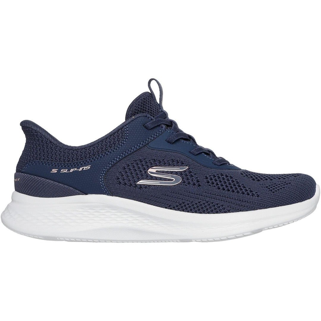 Women's Wide Fit Skechers 150623 Slip-ins Skech Lite Pro 2.0 Trainers in Navy - Image 2