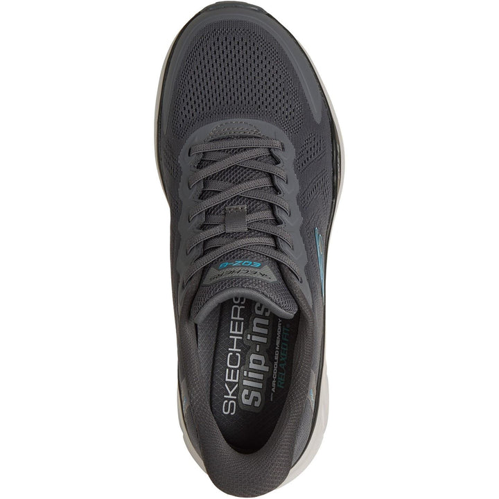 Men's Relaxed Fit Skechers 233106 Slip-ins Equalizer 6.0 Durran Trainers in Green/Multi - Image 1