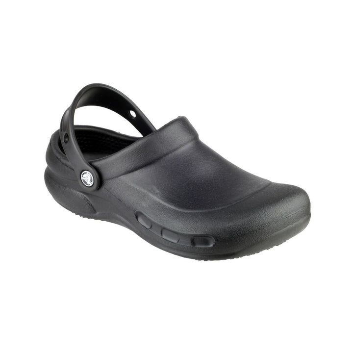 Men's Crocs 10075 Bistro Work Clog Sandals in Black - Image 1