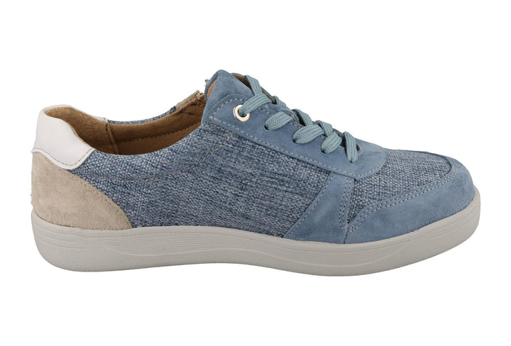 Women's Wide Fit DB Cedar Shoes in Beige - Image 1