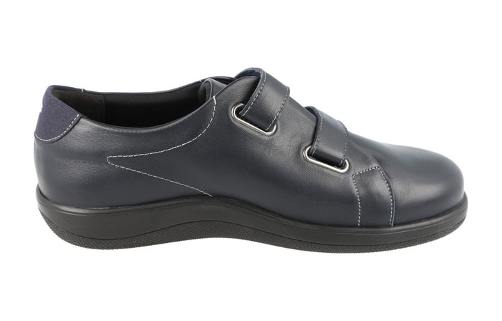 Women's Wide Fit DB Scott Shoes in Black - Image 1