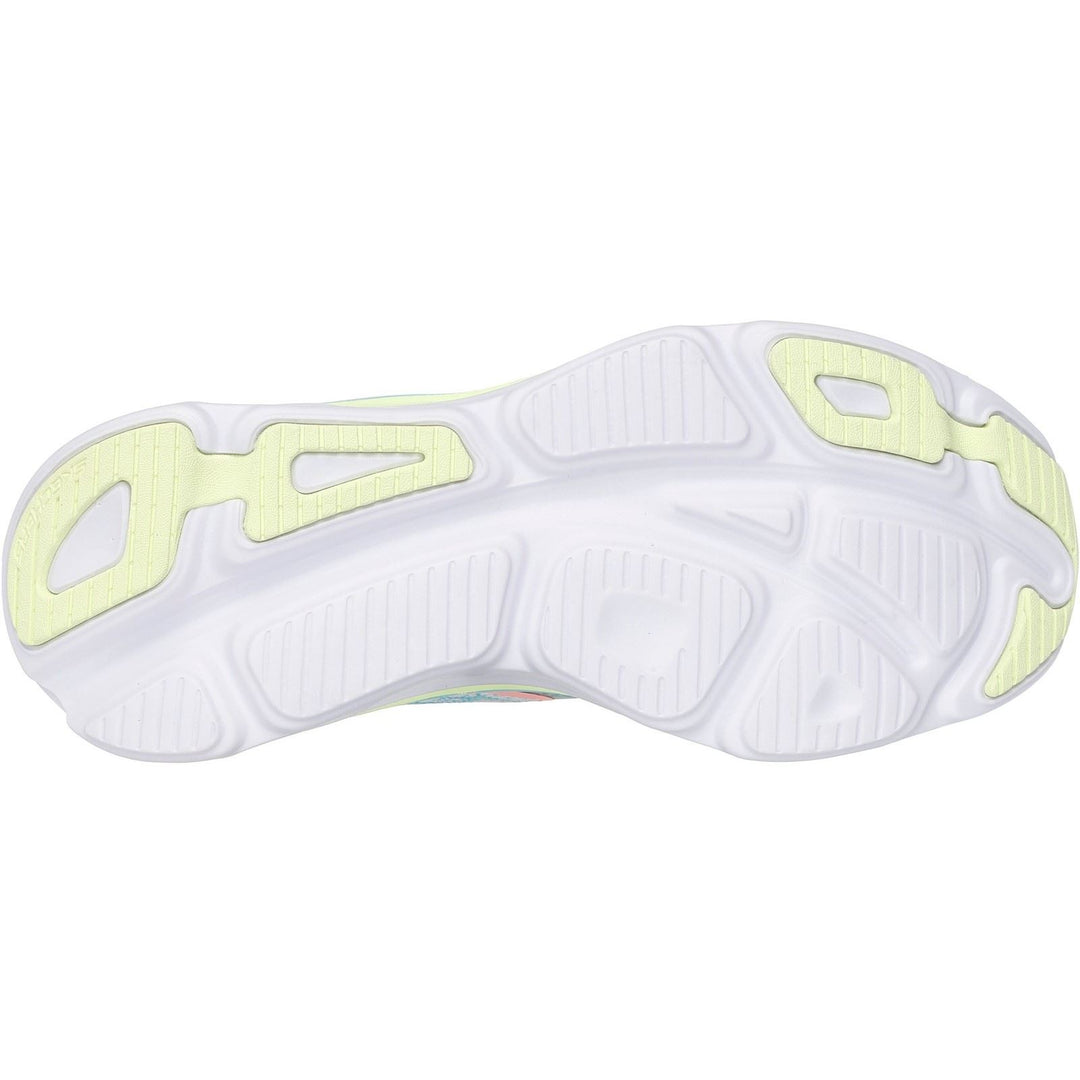 Women's Relaxed Fit Skechers 150583 D'lux Vapor Cool Breeze Trainers in White/Multi - Image 6