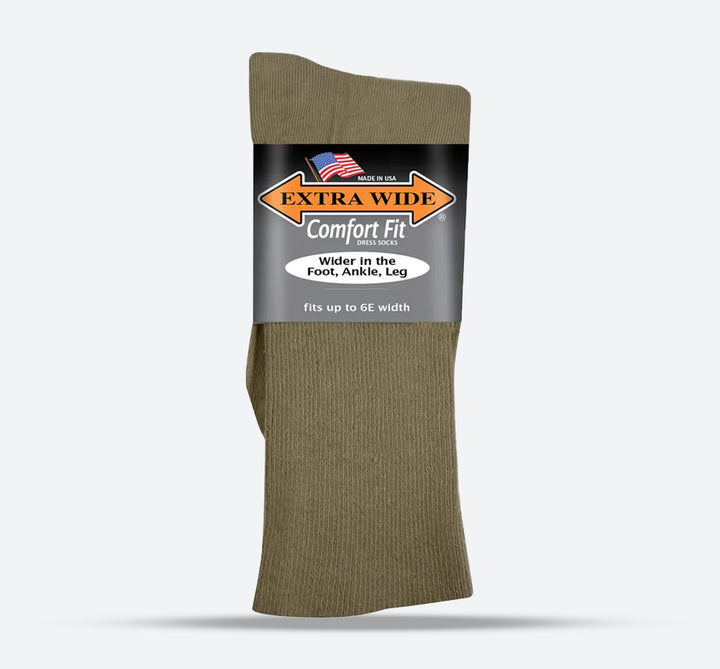 Mens Extra Wide 3803 Dress Socks in 12 UK-16 UK - Image 1