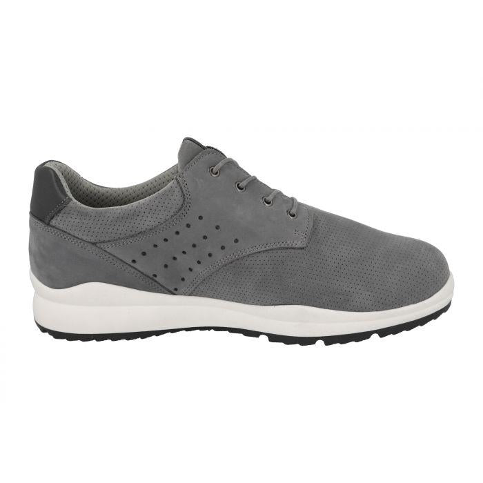 Men's Wide Fit DB Benjamin Shoes in Navy Nubuck - Image 9