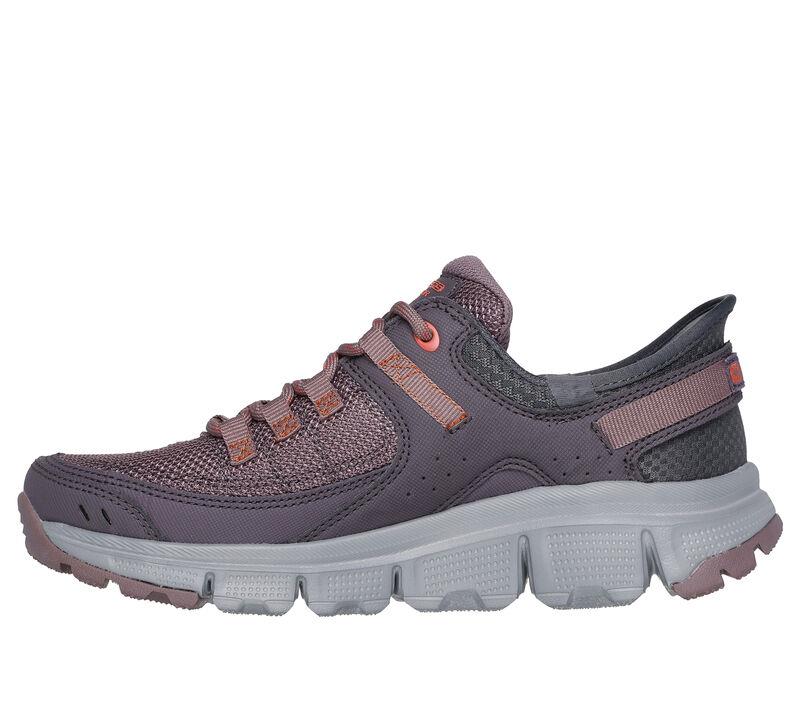 Women's Wide Fit Skechers 180147 Slip-ins Summits At Trainers in Black - Image 11