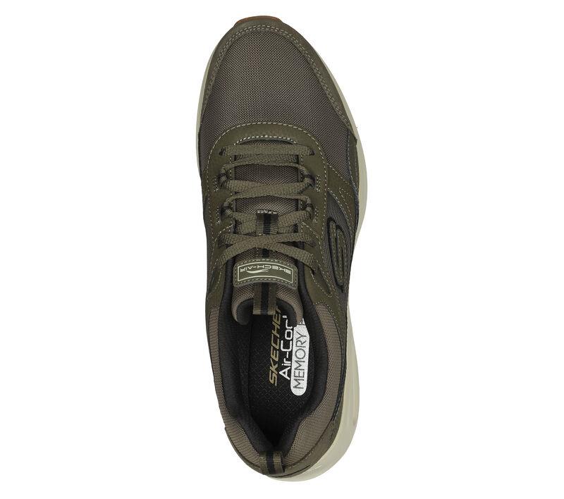 Men's Wide Fit Skechers 232646 Court Homegrown Skech Air Trainers in Navy/Black - Image 10