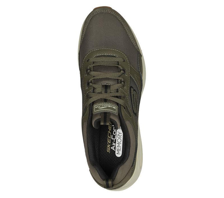 Men's Wide Fit Skechers 232646 Court Homegrown Skech Air Trainers in Navy/Black - Image 1