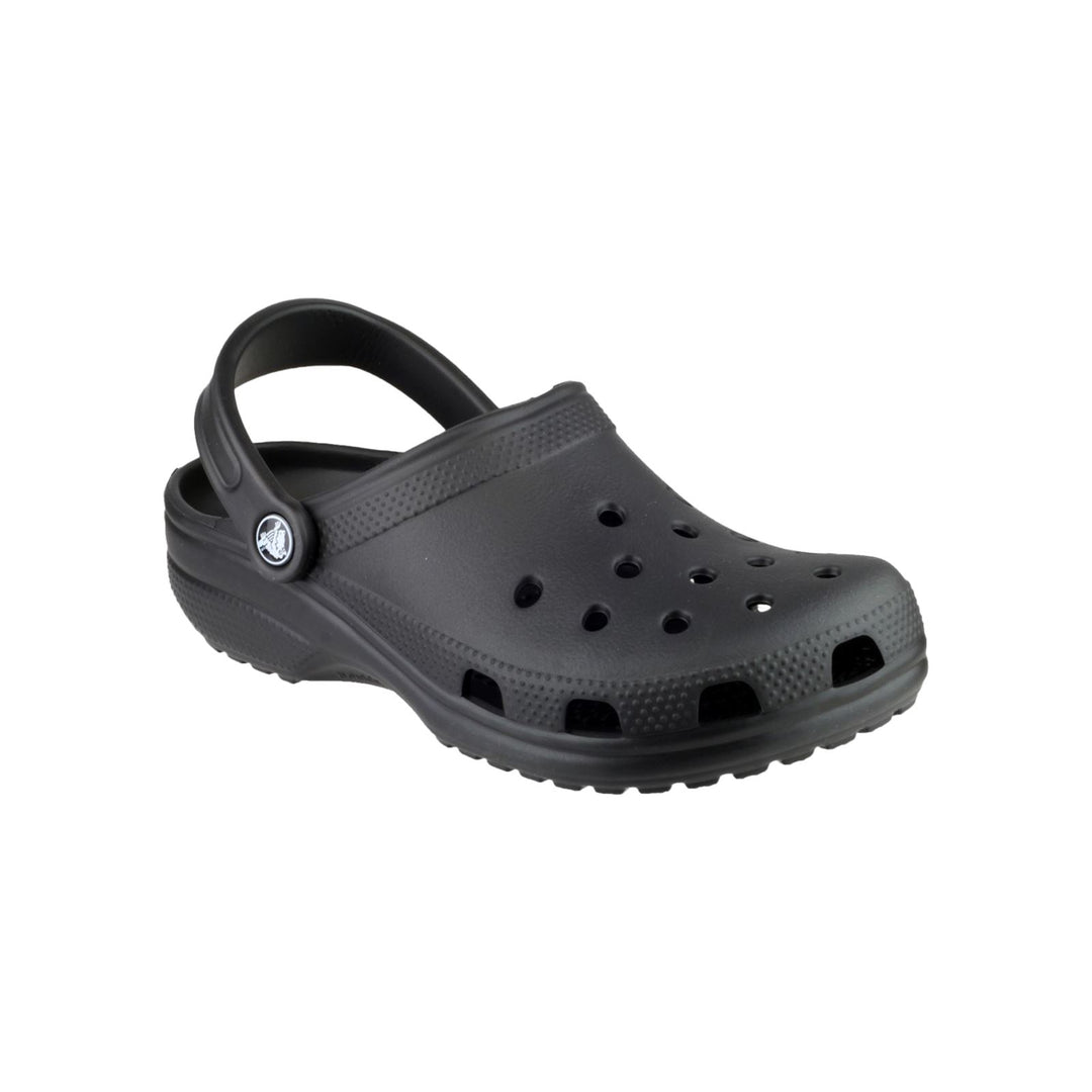 Women's Crocs 10001 Classic Clog Sandal in Black - Image 3