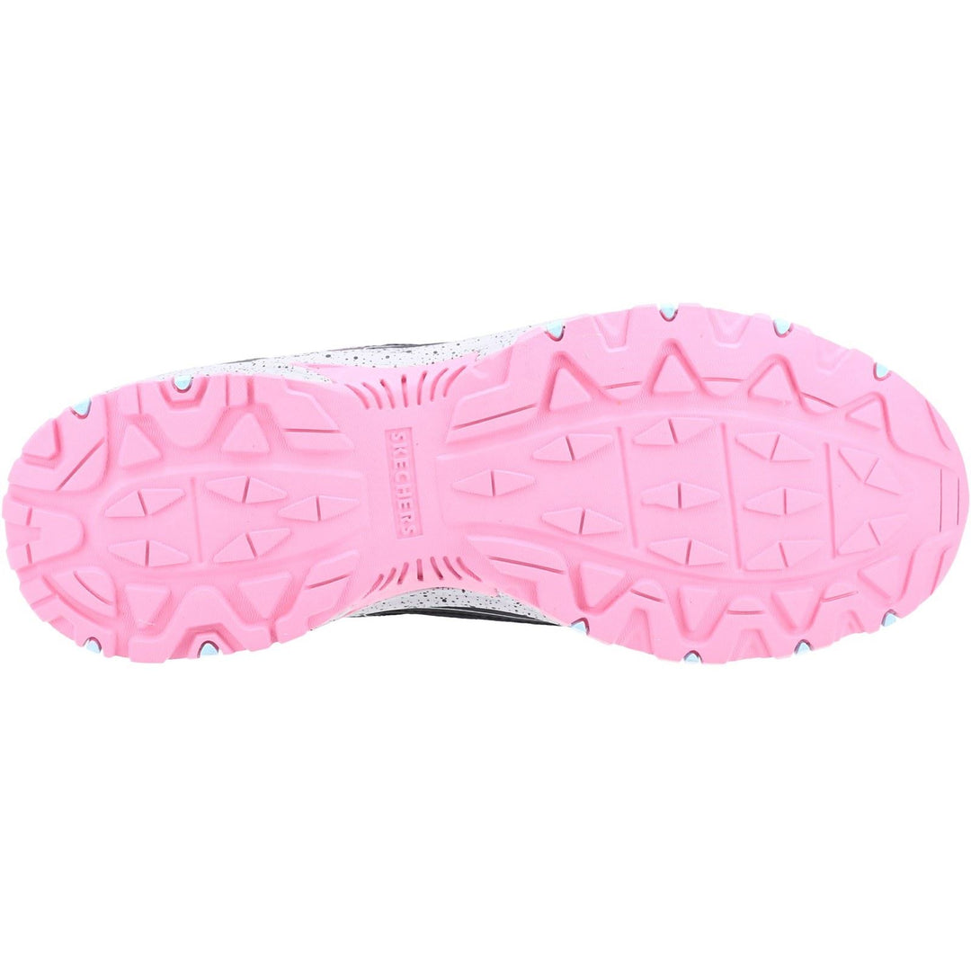 Women's Wide Fit Skechers 149820 Hillcrest Vast Adventure Trainers - Black/Hot Pink in Black/Hot Pink - Image 5