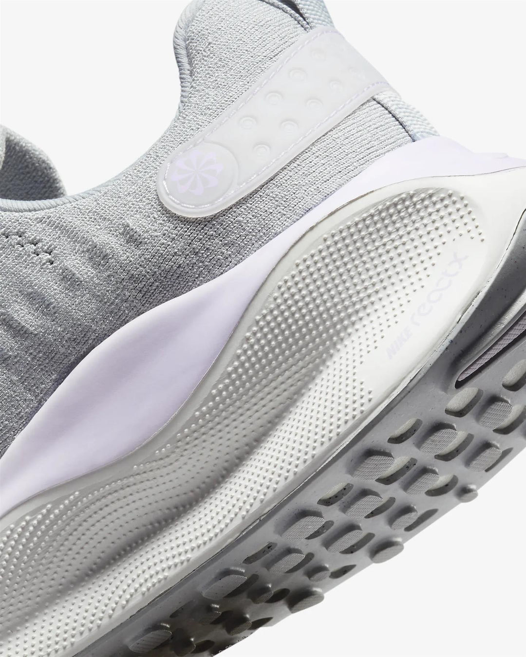 Women's Wide Fit Nike FN0880-012 Reactx Infinity Run 4 Running Trainers in Grey - Image 7