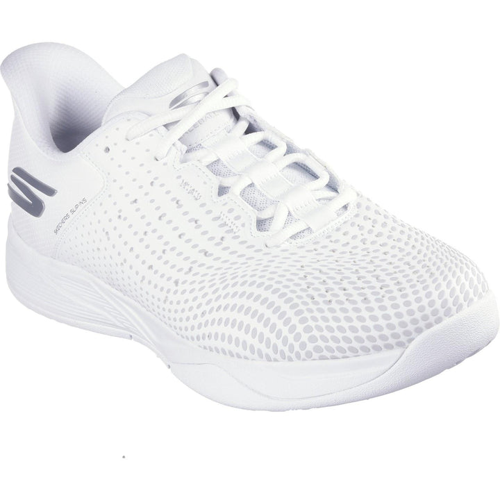 Men's Relaxed Fit Skechers Slip-Ins 172101 Viper Court Reload Trainers in White - Image 1