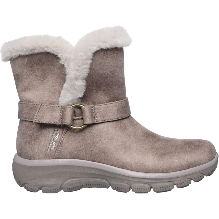 Women's Relaxed Fit Skechers 168045 Slip-ins Easy Going Dreamers Move Boots in Black - Image 1