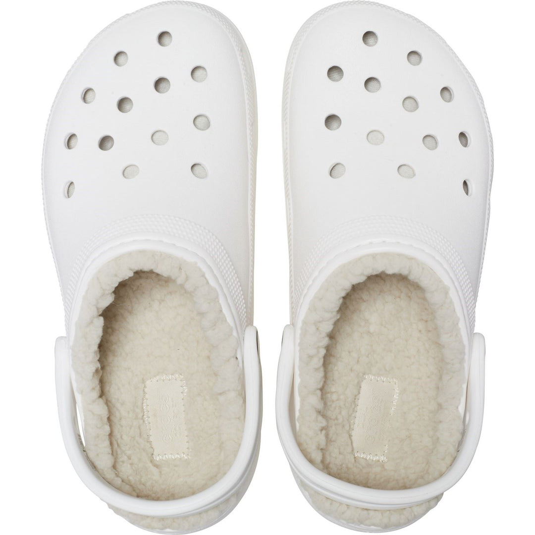 Women's Crocs 207938 Classic Platform Lined Clog Sandals in Black - Image 10