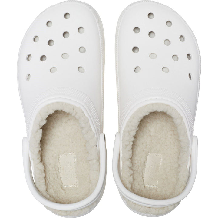 Women's Crocs 207938 Classic Platform Lined Clog Sandals in Black - Image 1