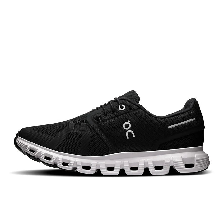 Men's Wide Fit On Cloud 6 Wide Trainers in White/White - Image 1
