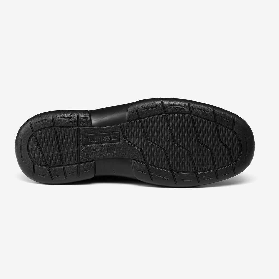 Mens Wide Fit Tredd Well Seth Slip On Slippers in Black - Image 19