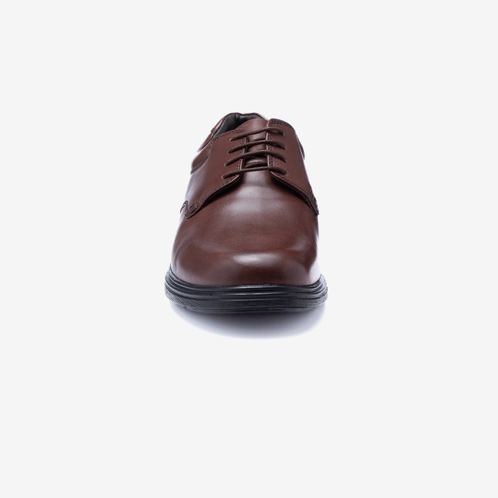 Mens Wide Fit Tredd Well Simon Lace Up Shoes in Black - Image 1