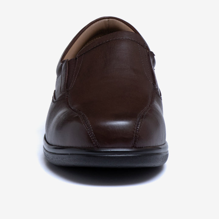 Mens Wide Fit Tredd Well Norbit Slip On Shoes in Black - Image 1
