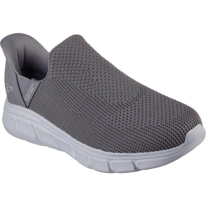 Men's Wide Fit Skechers 118306 Bobs Sport B Flex Frigid Edge Trainers in Black - Image 1