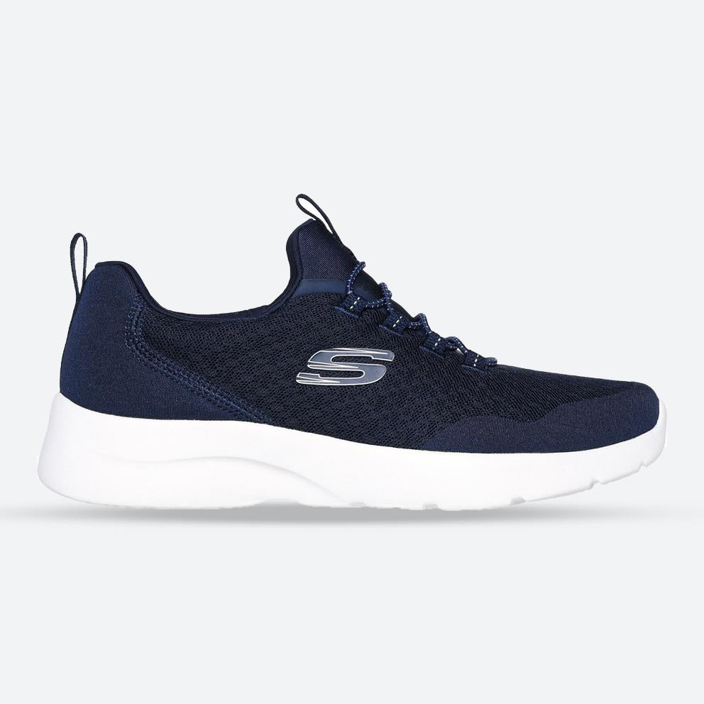 Women's Wide Fit Skechers 149657 Dynamight 2.0 Real Smooth Trainers in Navy - Image 1