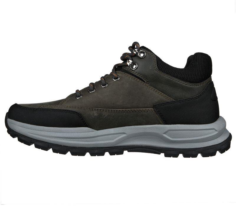Men's Wide Fit Skechers 204699 Relaxed Fit Zeller Bazemore Good Year Walking Trainers in Charcoal - Image 3