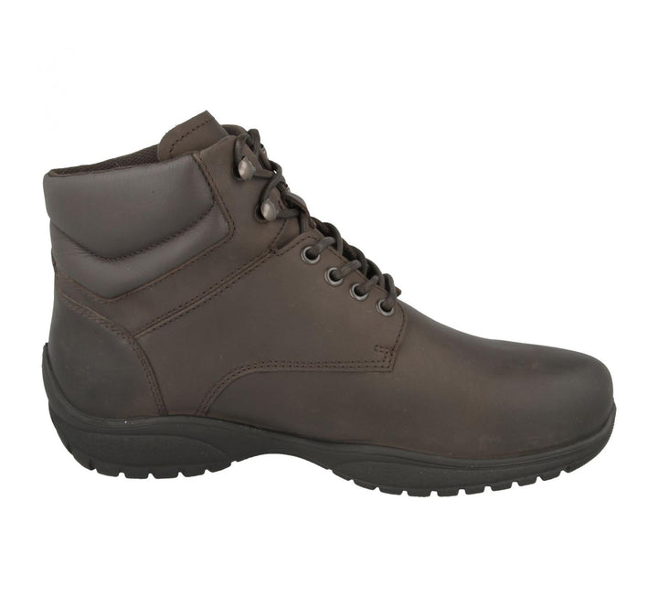 Mens Wide Fit DB Odessa Boots in Black Waterproof Nubuck - Image 1