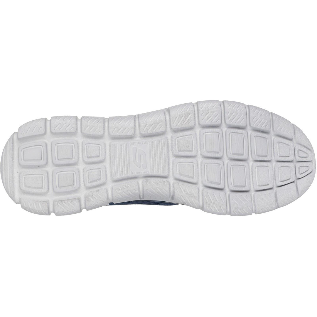 Men's Wide Fit Skechers Track 232758 Leshur Trainers in Blue - Image 6