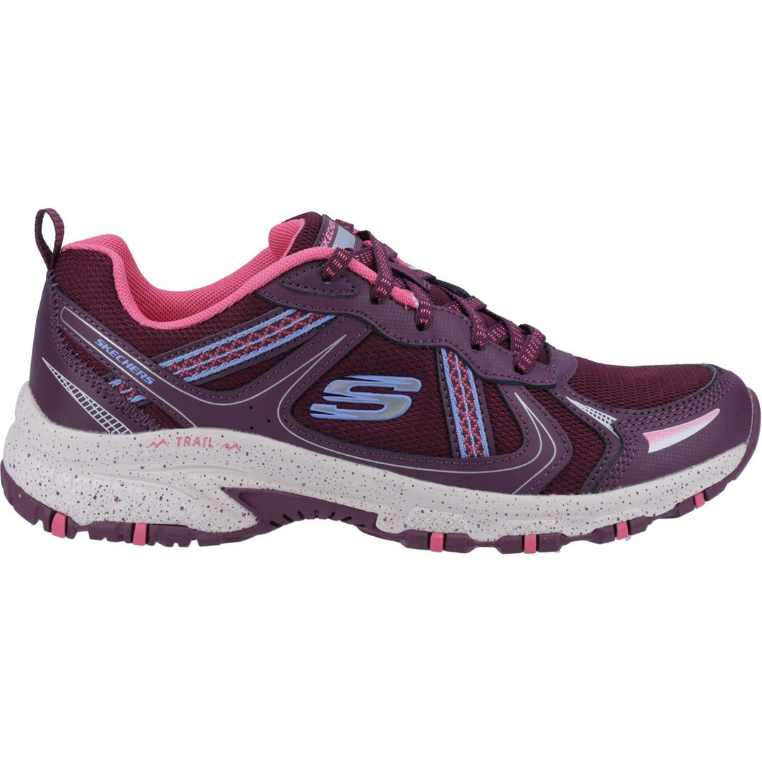 Women's Wide Fit Skechers 149820 Hillcrest Vast Adventure Trainers in Plum - Image 2
