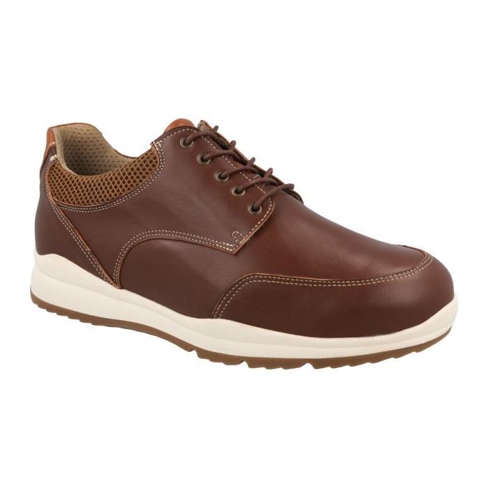 Men's Wide Fit DB Constantine Shoes in Black - Image 1
