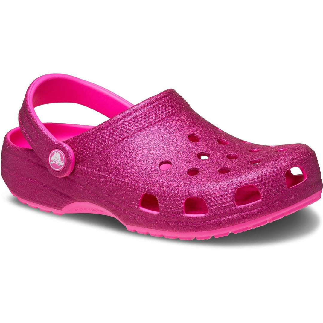 Men's Crocs 205942 Glitter Clog Sandals in Cherry Red - Image 10