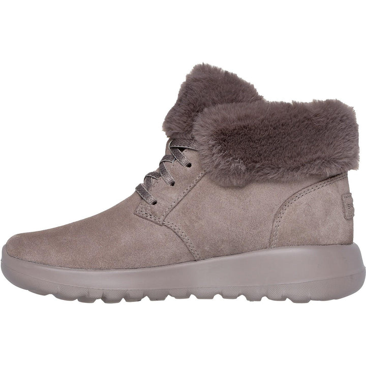 Women's Wide Fit Skechers 144334 On The Go Joy Boots in Black - Image 1