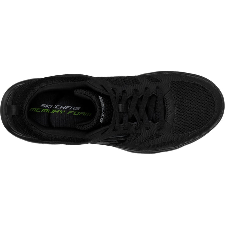 Men's Wide Fit Skechers 52812 Summits South Rim Sports Trainers - Black in Black/Black - Image 1