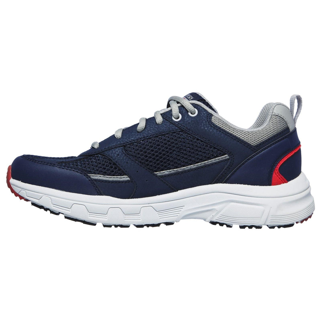 Men's Relaxed Fit Skechers 51898 Oak Canyon Verketta Trainers in Black - Image 8