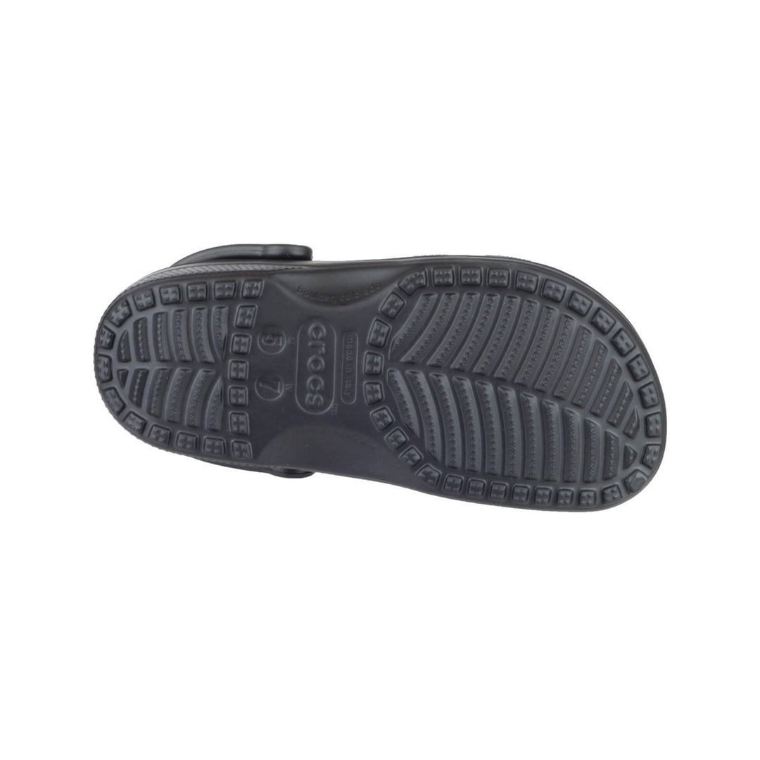 Women's Crocs 10001 Classic Clog Sandal in Black - Image 6