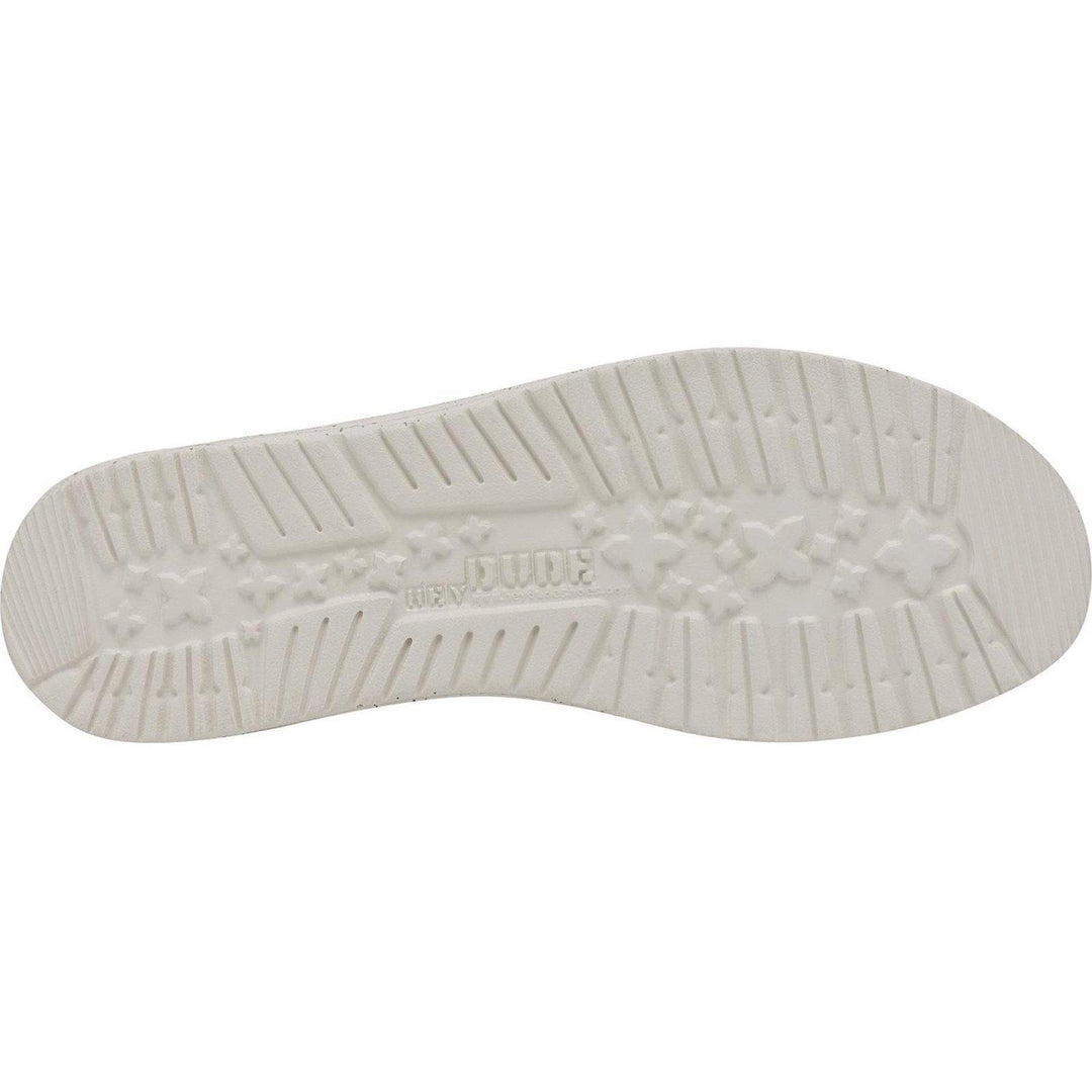 Men's Heydude Wally Sox Triple Needle Shoes in Fog - Image 7