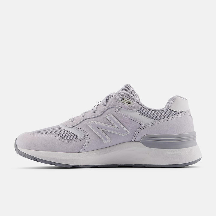 Women's Wide Fit New Balance WW880B Walking/Running Trainers - Fresh Foam in Black/White - Image 1